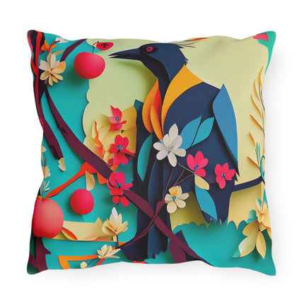 Curious Crow Outdoor Pillows