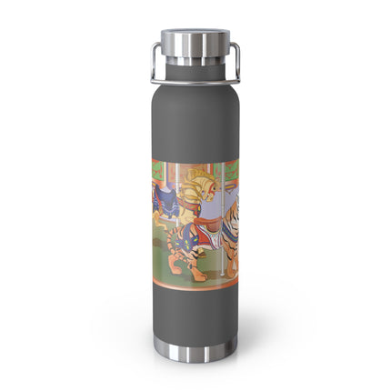 Carousel Splendor Copper Vacuum Insulated Bottle, 22oz
