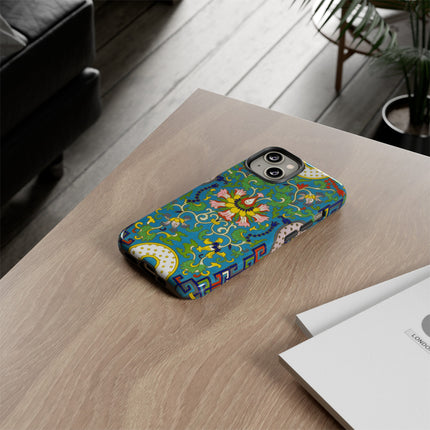 Chinese Floral Illustration by Owen Jones Phone Cases