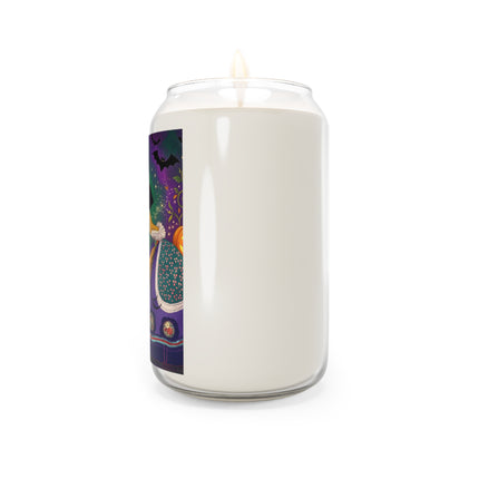 🎭🎃 The Masquerade Beneath The Pumpkin Lantern Scented Soy Candle – Theatrical Halloween Charm