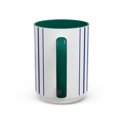 Snowman in Falling Snow Colorful Mugs (11oz, 15oz)