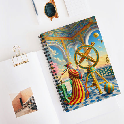 The Astronomer’s Garden Spiral Notebook - Ruled Line