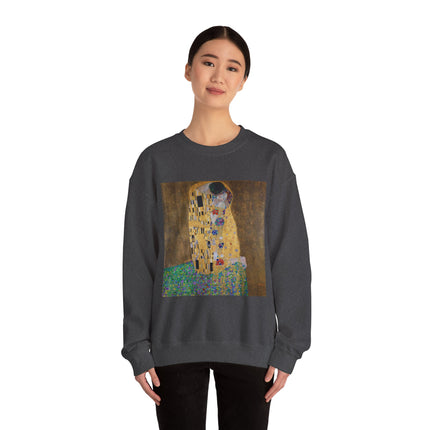 The Kiss by Gustav Klimt Heavy Blend™ Crewneck Sweatshirt