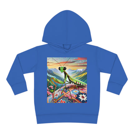 The Joyful Mantis Toddler Pullover Fleece Hoodie