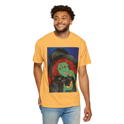 Mirror, Mirror A Witch's Touch Unisex Garment-Dyed T-shirt