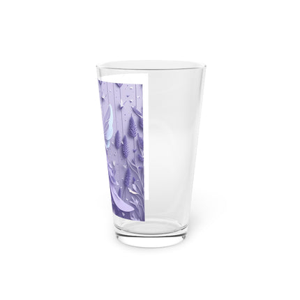 Lavender Fairy Glass, 16oz
