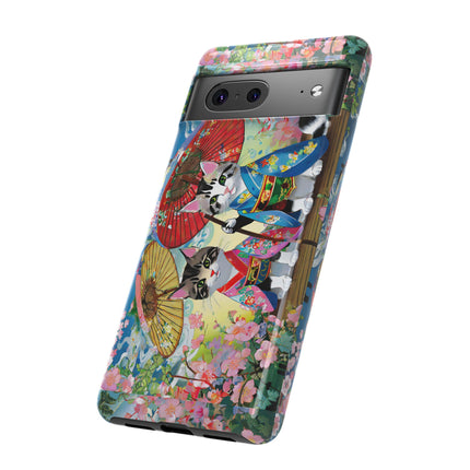Kimono Kitties Phone Cases