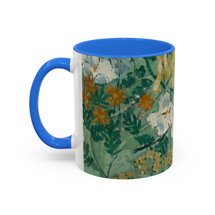 Flowers by August Babberger Colorful Mugs (11oz, 15oz)