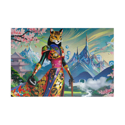 Cyber Cat Glamour Puzzle (110, 252, 520, 1014-piece)