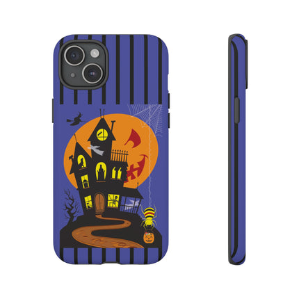 Halloween Night at the Haunted House Phone Cases