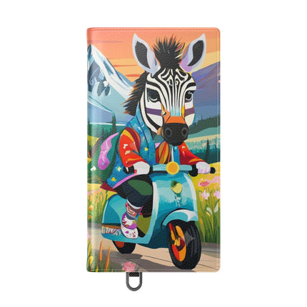 🦓🛴 Stripes on Wheels Flip Case – Sunny Adventures & Storybook Fun
