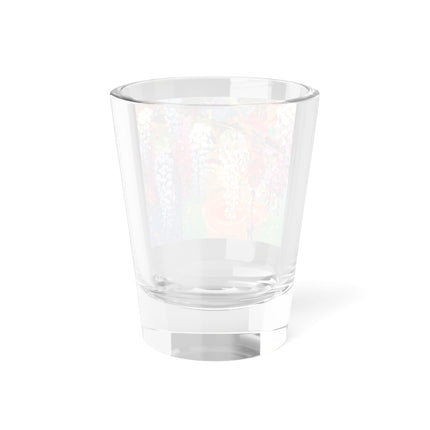 Golden Wisteria Elegance Shot Glass, 1.5oz