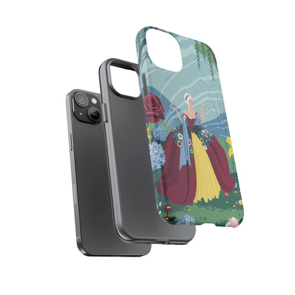 🌹🌿 The Willow Garden Promenade Phone Case – Art Deco Floral Elegance