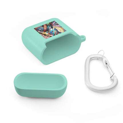 Cyberpunk Samurai AirPods Case Cover