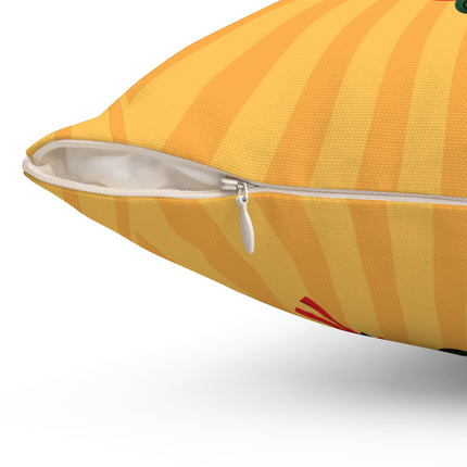 The Bewitching Ride Spun Polyester Square Pillow
