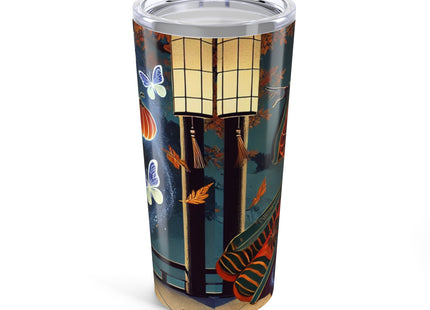 Court Magician with Ghost Butterflies Tumbler 20oz