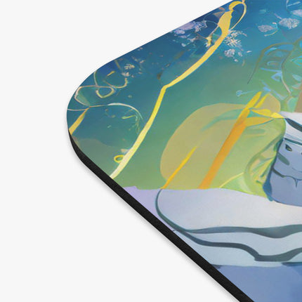 Cyberpunk Panda Mouse Pad, Rectangle