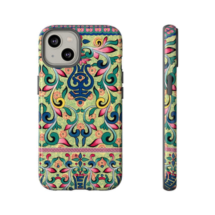 Colorful Flower Pattern by Owen Jones Phone Cases