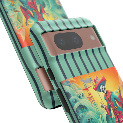 Skeleton Crew of the Misty Seas Phone Cases