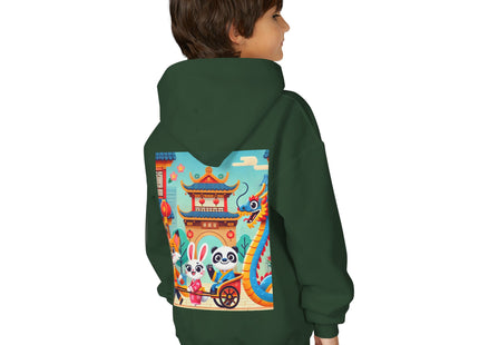 Lantern Street Dragon Parade Youth Heavy Blend Hooded Sweatshirt