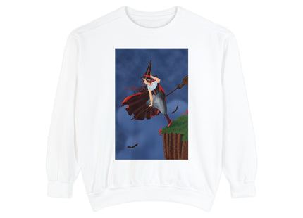 The Enchanted Witch Unisex Garment-Dyed Sweatshirt