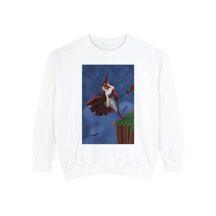 The Enchanted Witch Unisex Garment-Dyed Sweatshirt