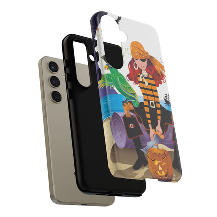 Moonlit Pirate Halloween Phone Cases
