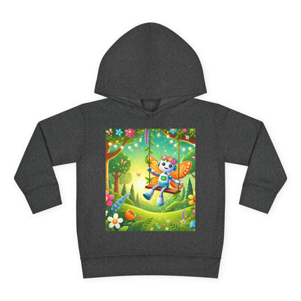 Robot Fairy Toddler Pullover Fleece Hoodie