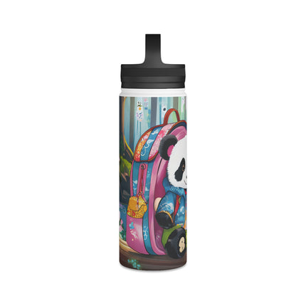 Baby Panda Stainless Steel Water Bottle