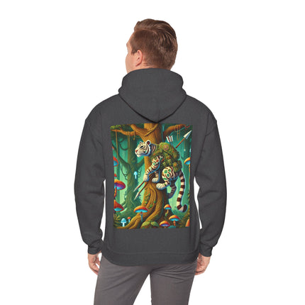 Silent Stripes – Heavy Blend™ Hooded Sweatshirt