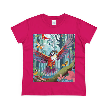A Colorful Raptor Cotton Tee