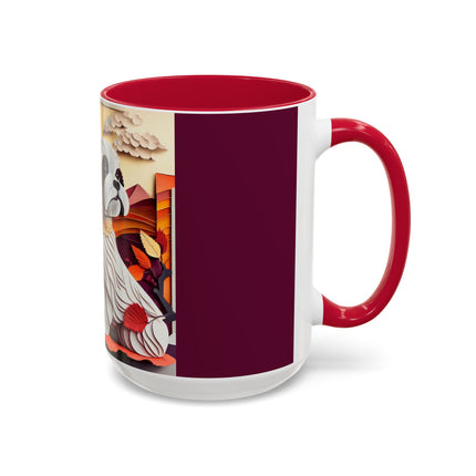 Shih Tzu at an Autumn Colorful Mugs (11oz, 15oz)