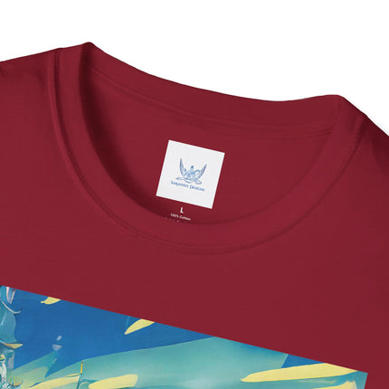 Cyberpunk Frog Softstyle T-Shirt