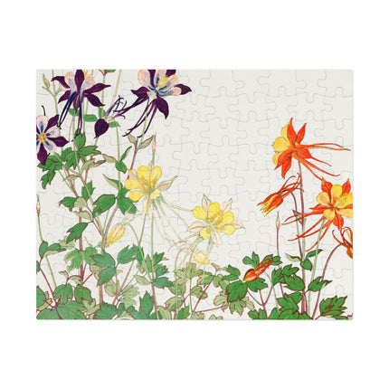 Aquilegia Flower by Tanigami Kônan Jigsaw Puzzle (30, 110, 252, 500-Piece)