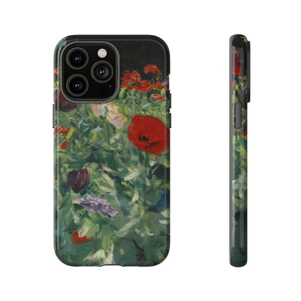 Poppies (A Study of Poppies for Carnation, Lily, Lily, Rose) by John Singer Sargent Phone Cases