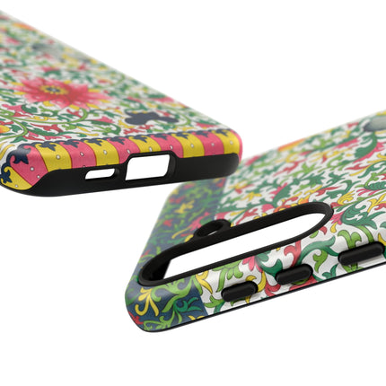 Colorful Floral Pattern by Owen Jones Phone Cases
