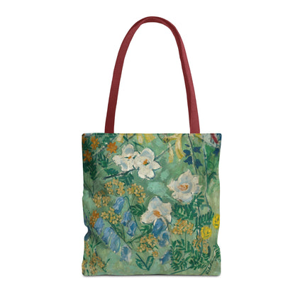 Flowers by August Babberger Tote Bag (AOP)