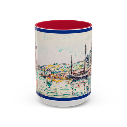 Concarneau by Paul Signac Colorful Mugs (11oz, 15oz)