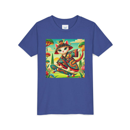 Dragon Dance on Wheels Youth Short Sleeve Tee