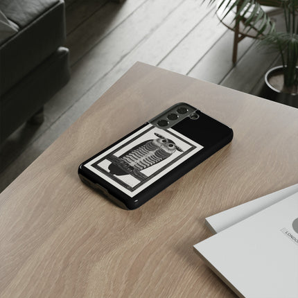 Horned Owl by Samuel Jessurun de Mesquita Phone Cases