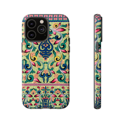 Colorful Flower Pattern by Owen Jones Phone Cases