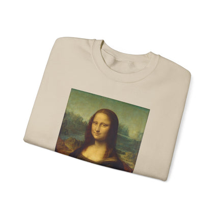 Mona Lisa by Leonardo da Vinci Unisex Heavy Blend™ Crewneck Sweatshirt