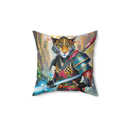 Circuit Samurai Spun Polyester Square Pillow