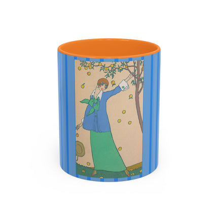 Le Verger by Georges Lepape Colorful Mugs (11oz, 15oz)