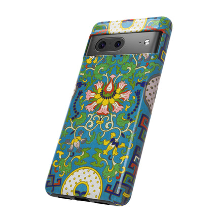 Chinese Floral Illustration by Owen Jones Phone Cases