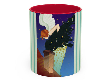 The Christmas Angel Colorful Mugs (11oz, 15oz)