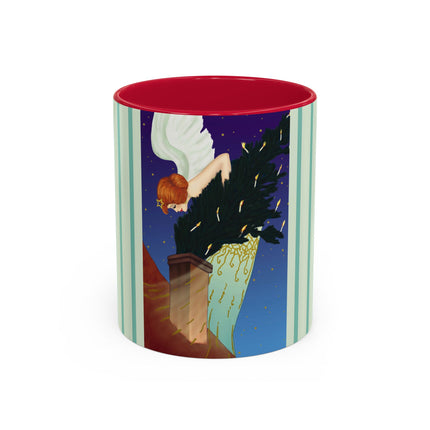 The Christmas Angel Colorful Mugs (11oz, 15oz)