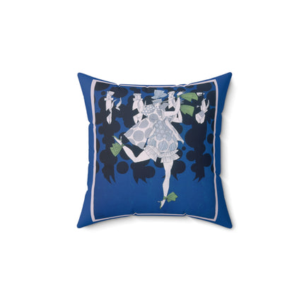 Where is my boy tonight by Ralph Barton Spun Polyester Square Pillow