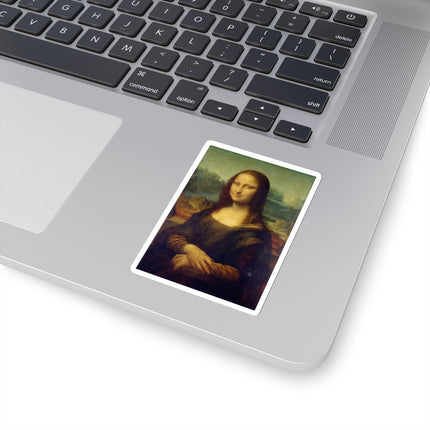Mona Lisa by Leonardo da Vinci Kiss-Cut Stickers (4 Sizes)