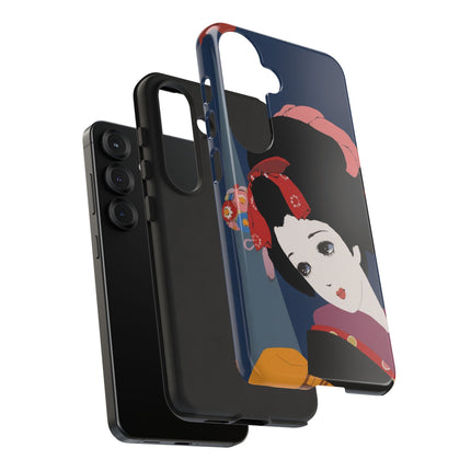 Geisha Portrait Phone Case – Elegant Beauty & Timeless Grace